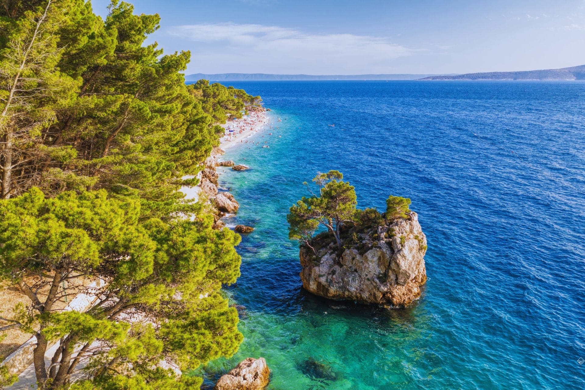Croatian Beach Parking
